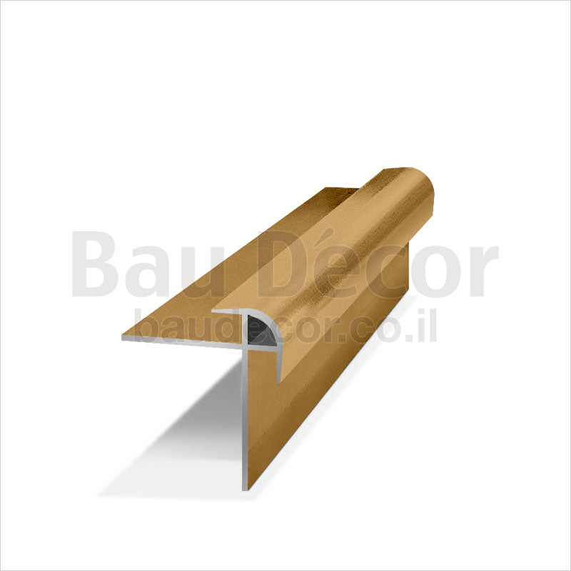 פרופילי אלומיניום 61540 -פרופיל פינה כפול