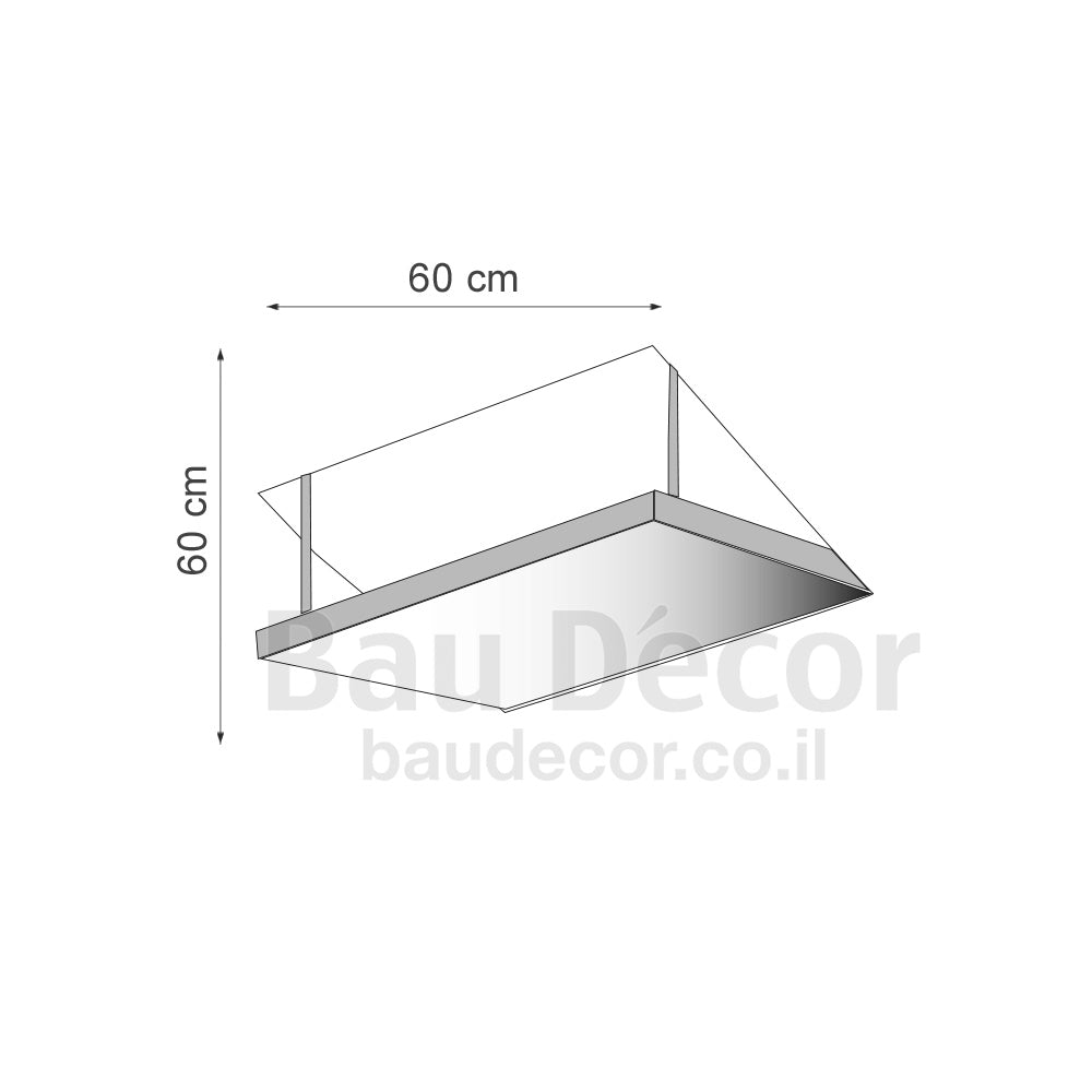 פתח שירות לגבס גודל 60/60 ס״מ AP-6060