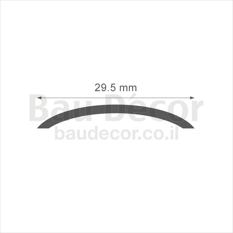 פרופיל אלומיניום סף לפרקט - 4740