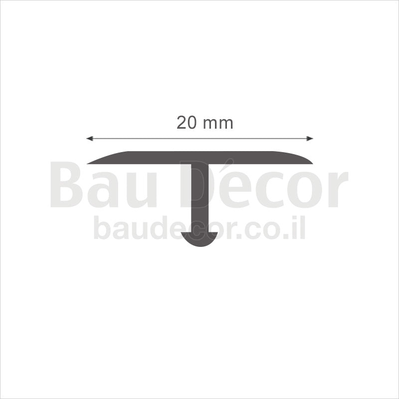 פרופיל אלומיניום דגם 61304
